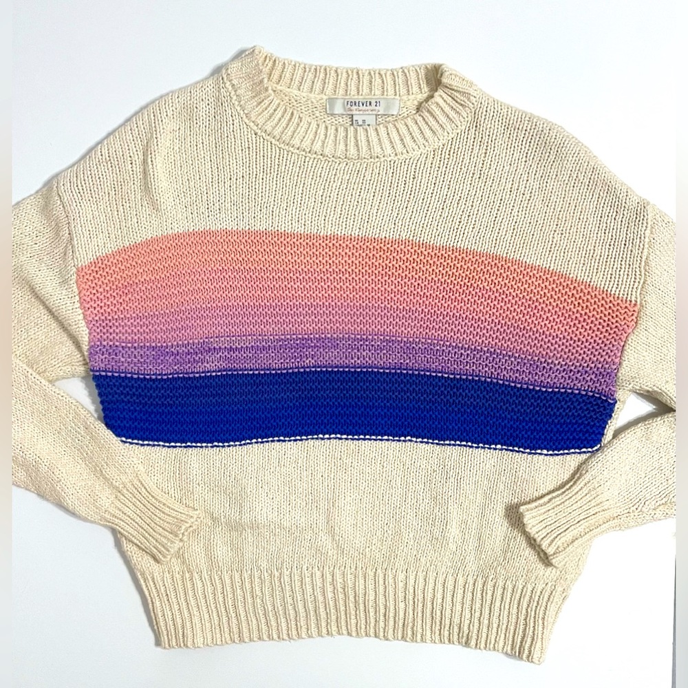 Women’s Bisexual Pride Sweater, Sz XS